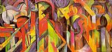Franz Marc Stables painting